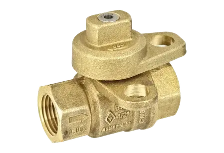 Female/female brass handle
